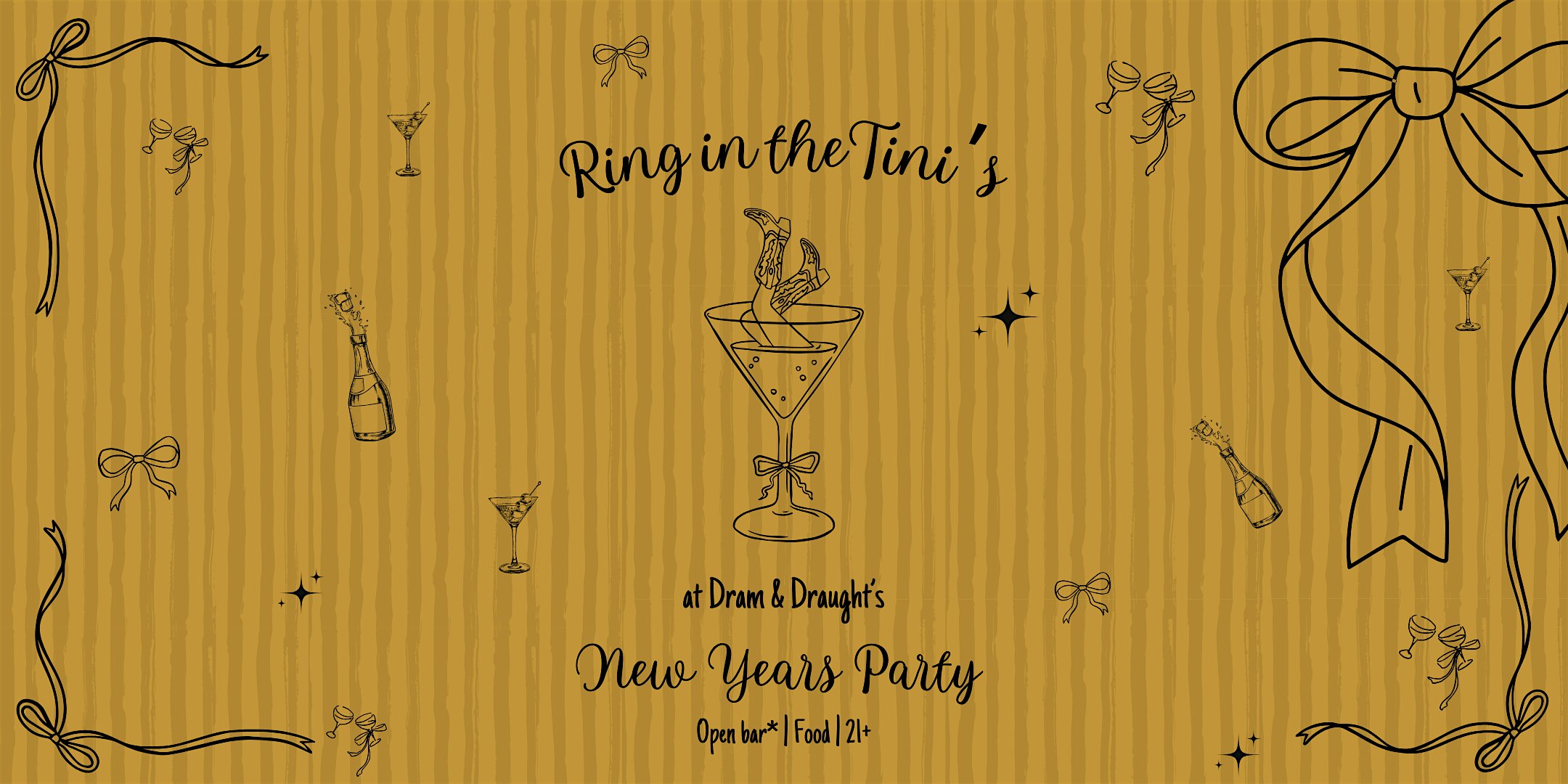 Ring in the Tini’s New Years Party at D&D Charlotte – Charlotte, NC