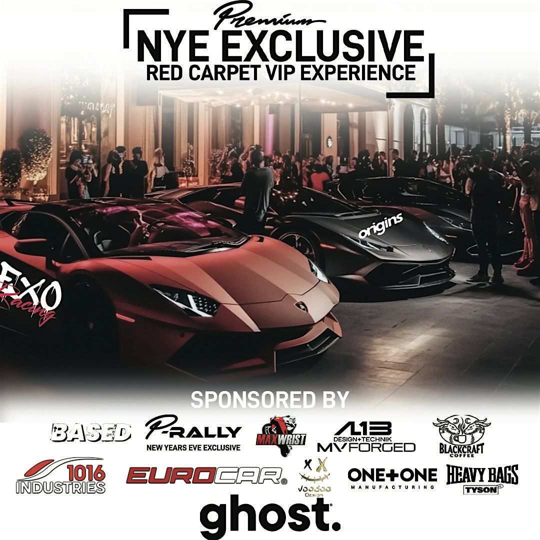 NEW YEARS EVE SUPER CAR NETWORKING EVENT – San Diego, CA