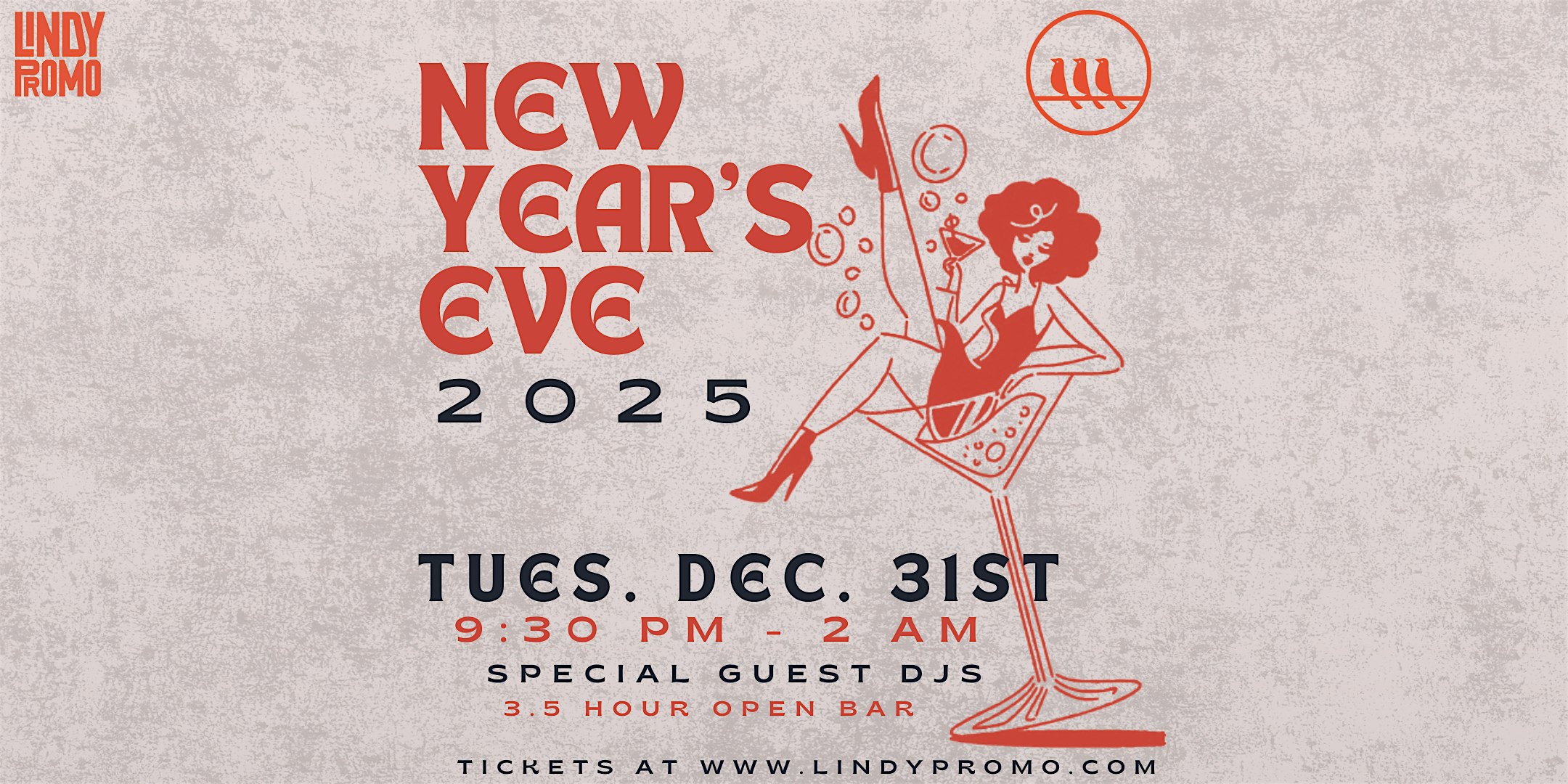 Lindy Promotions Presents: New Year’s Eve 2025 at The Perch – Baltimore, MD