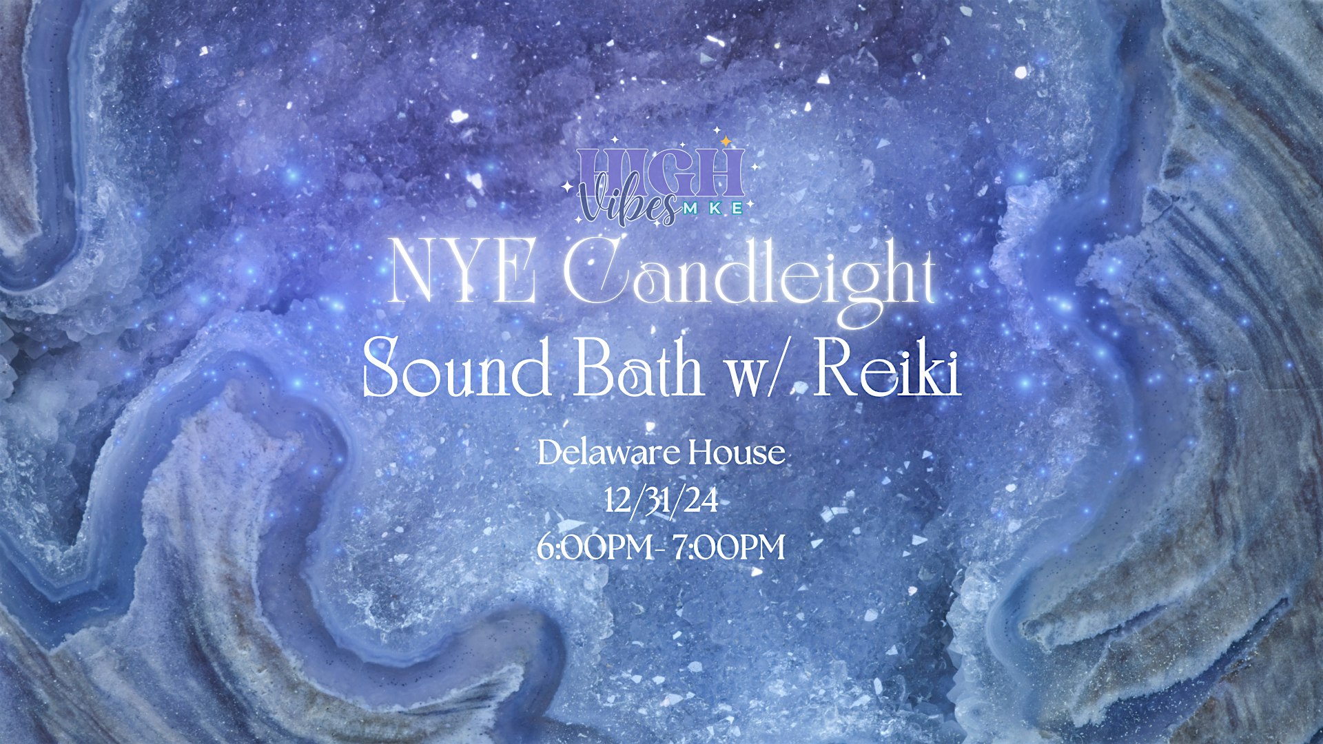 NYE Candlelight Sound Bath with Reiki – Milwaukee, WI