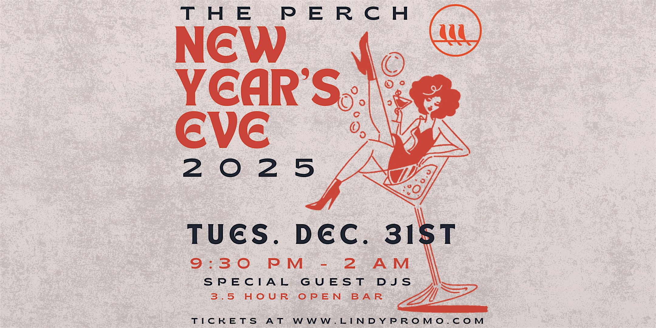 New Year’s Eve 2025 at The Perch Presented by Get Out – Baltimore, MD