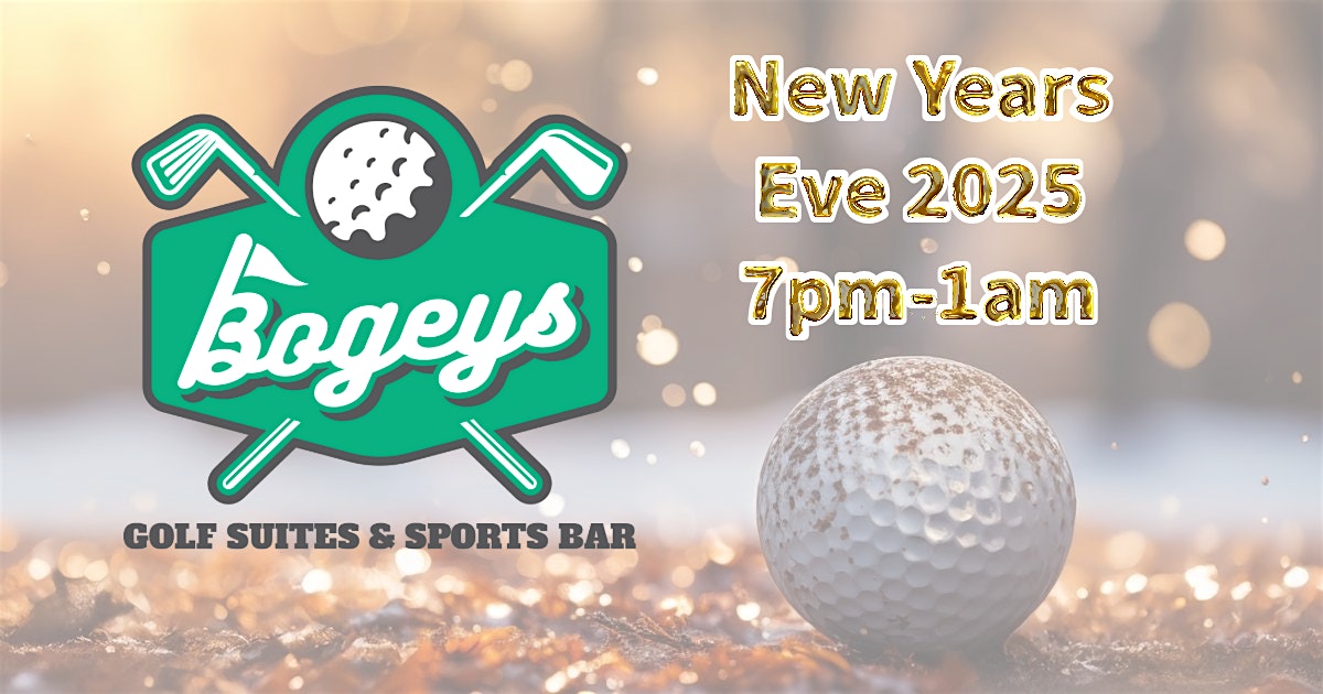 NYE at Bogeys Golf Suites & Sports Bar – Pensacola, FL