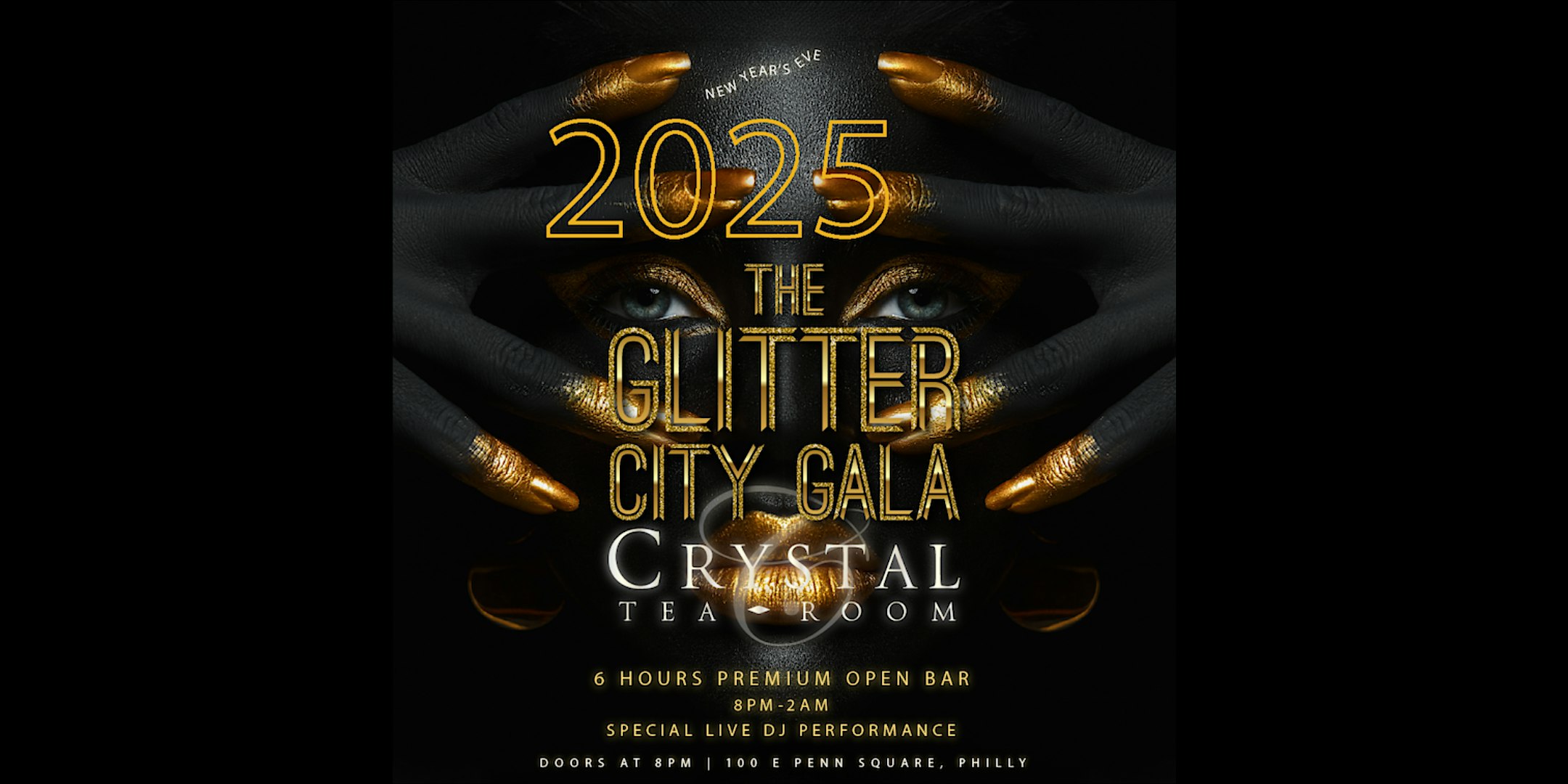 Crystal Tea Room NYE Party 2025! by Get Out Presents – Philadelphia, PA