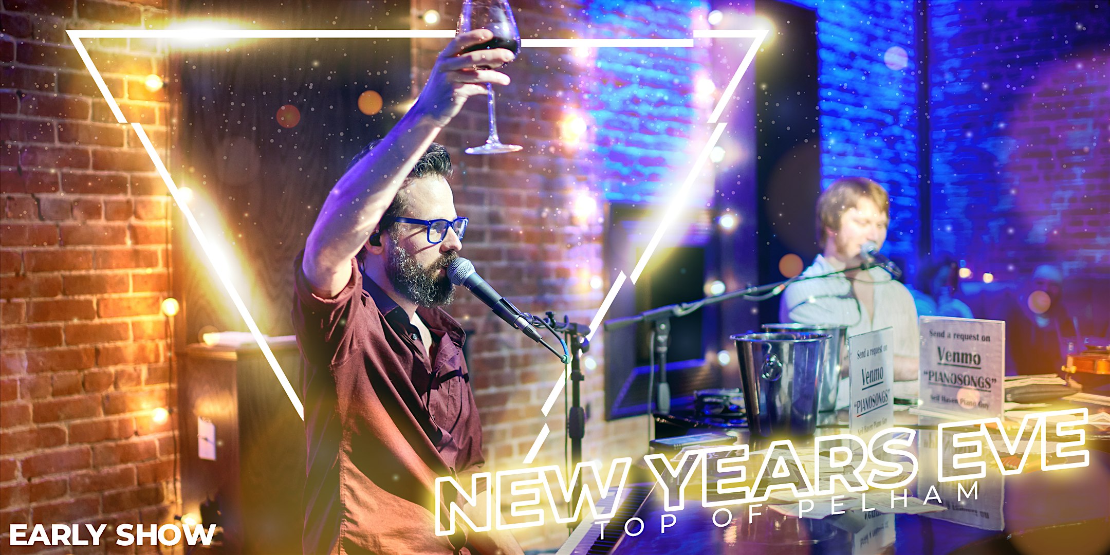 New Years Eve Dueling Pianos- Early Show ft. Danielle Boucher & Neil – Newport, RI