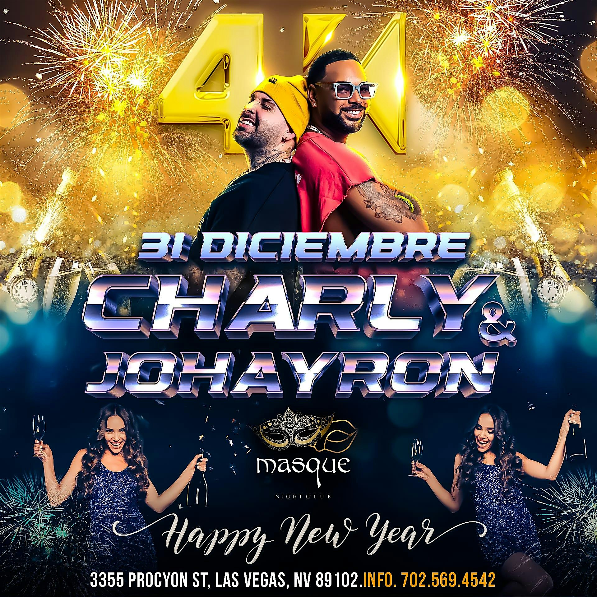 new years eve at masque night club with cuban night – Las Vegas, NV