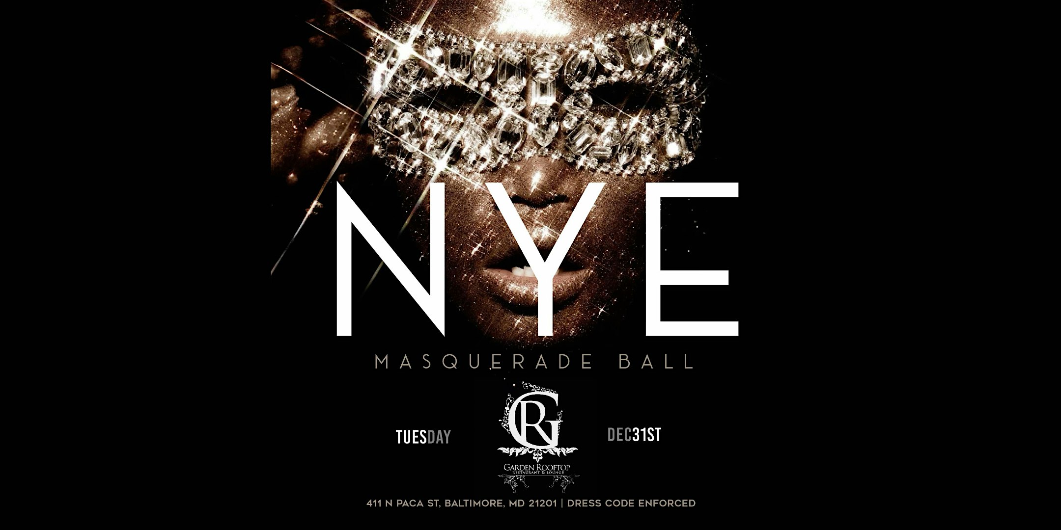 NEW YEARS EVE: MASQUERADE PARTY – Baltimore, MD