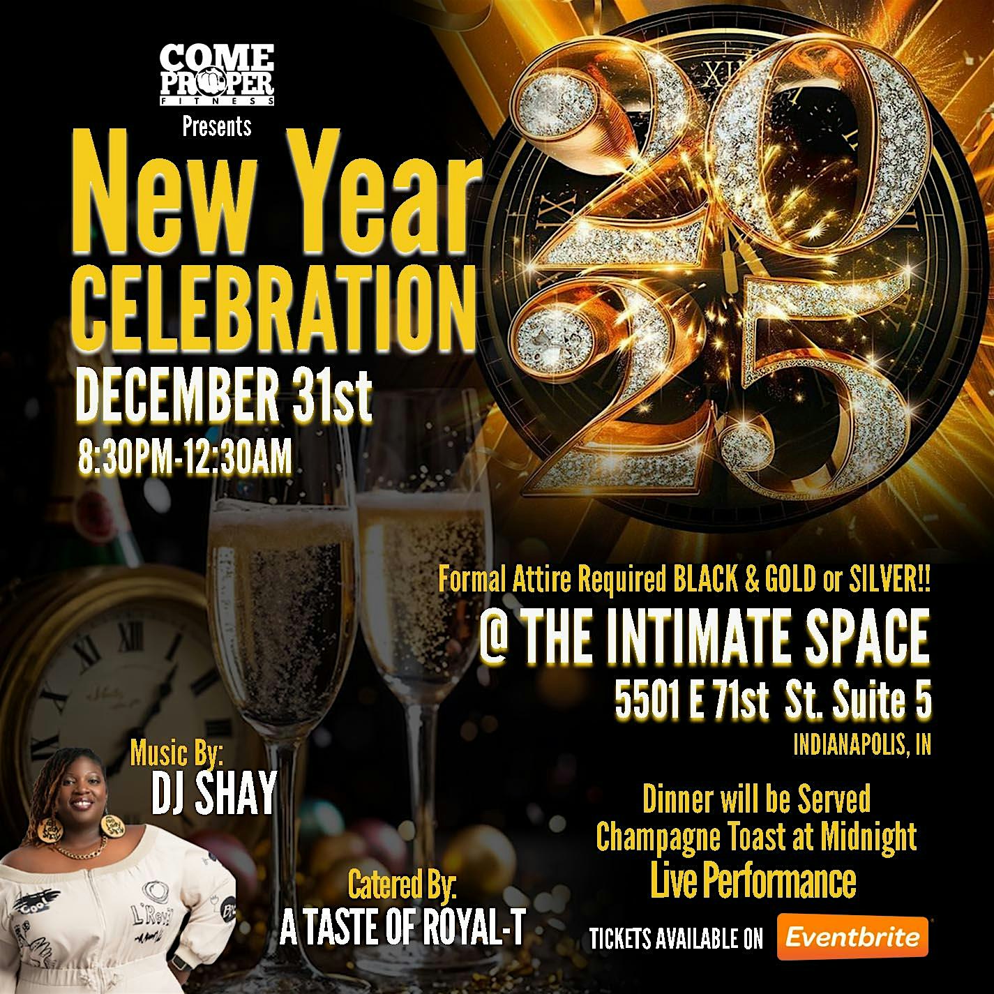 New Year Eve Celebration – Indianapolis, IN