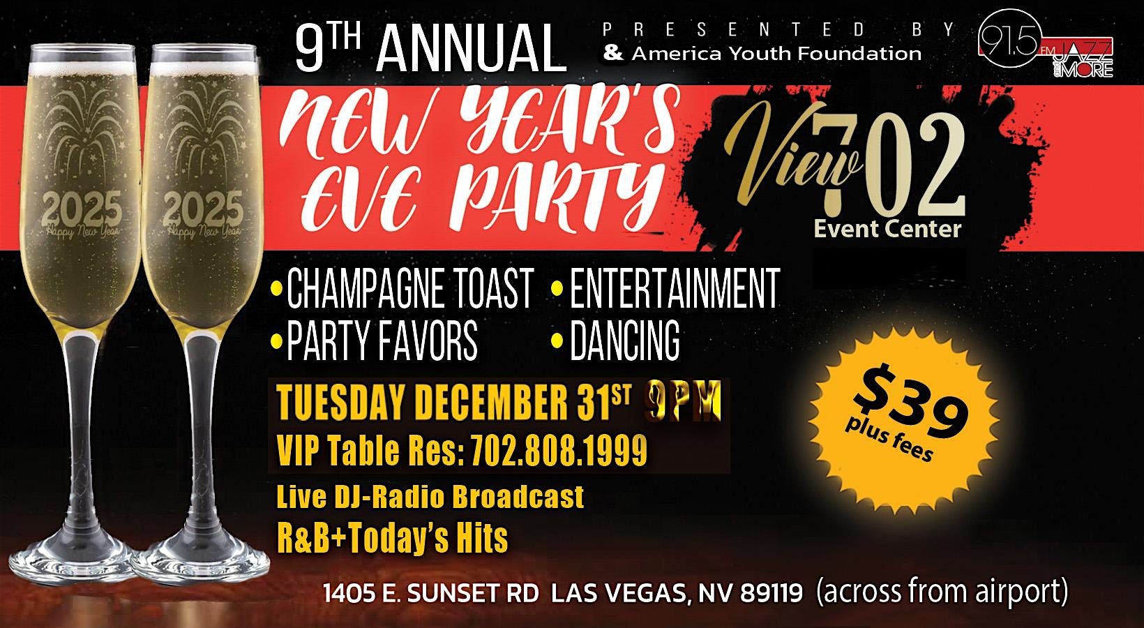 Las Vegas R&B New Years Eve Party – Las Vegas, NV