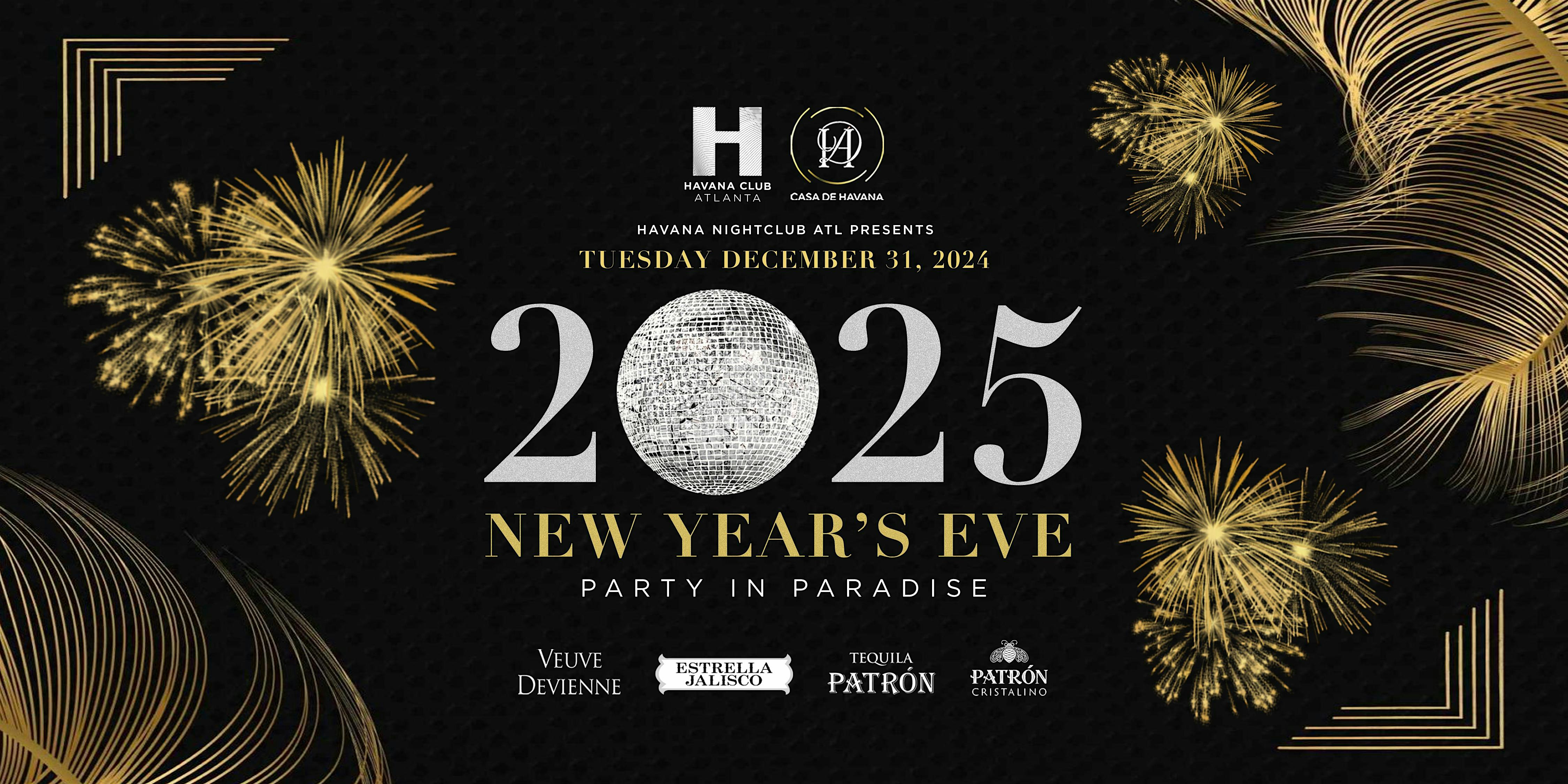 Havana Club ATL – NYE 2025 Party – Atlanta, GA