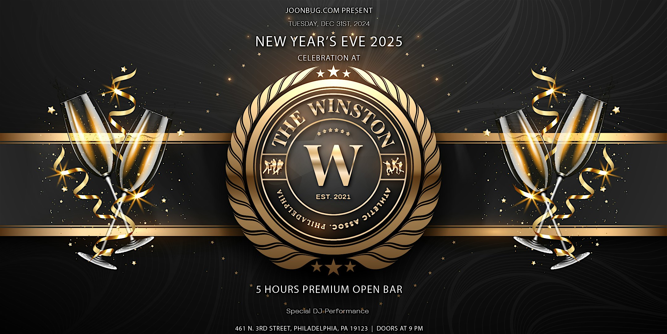 Get Out Presents – New Year’s Eve 2025 at The Winston – Philadelphia, PA