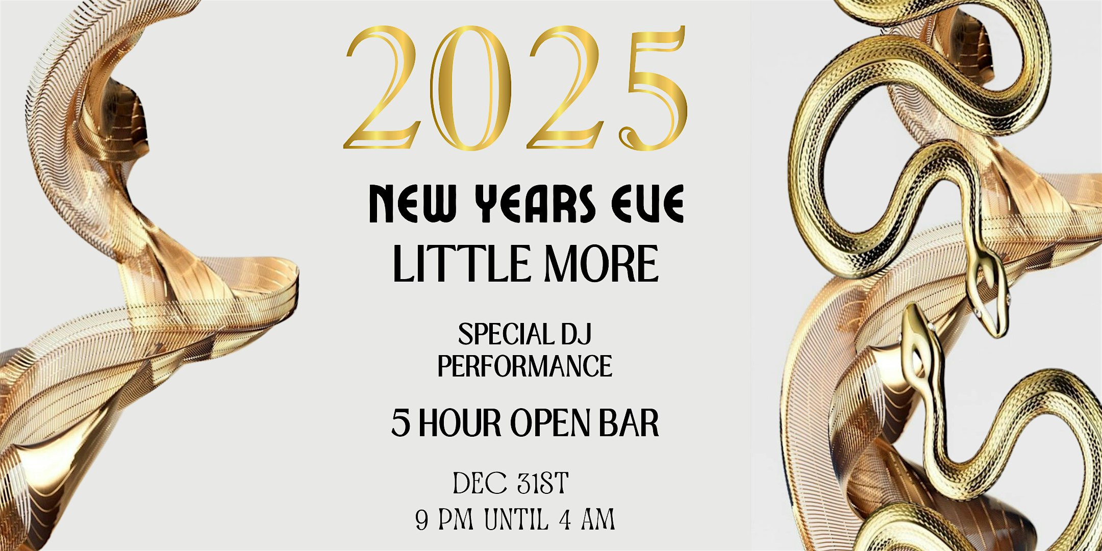 Get Out Presents: New Year’s Eve 2025 at Little More – New York, NY