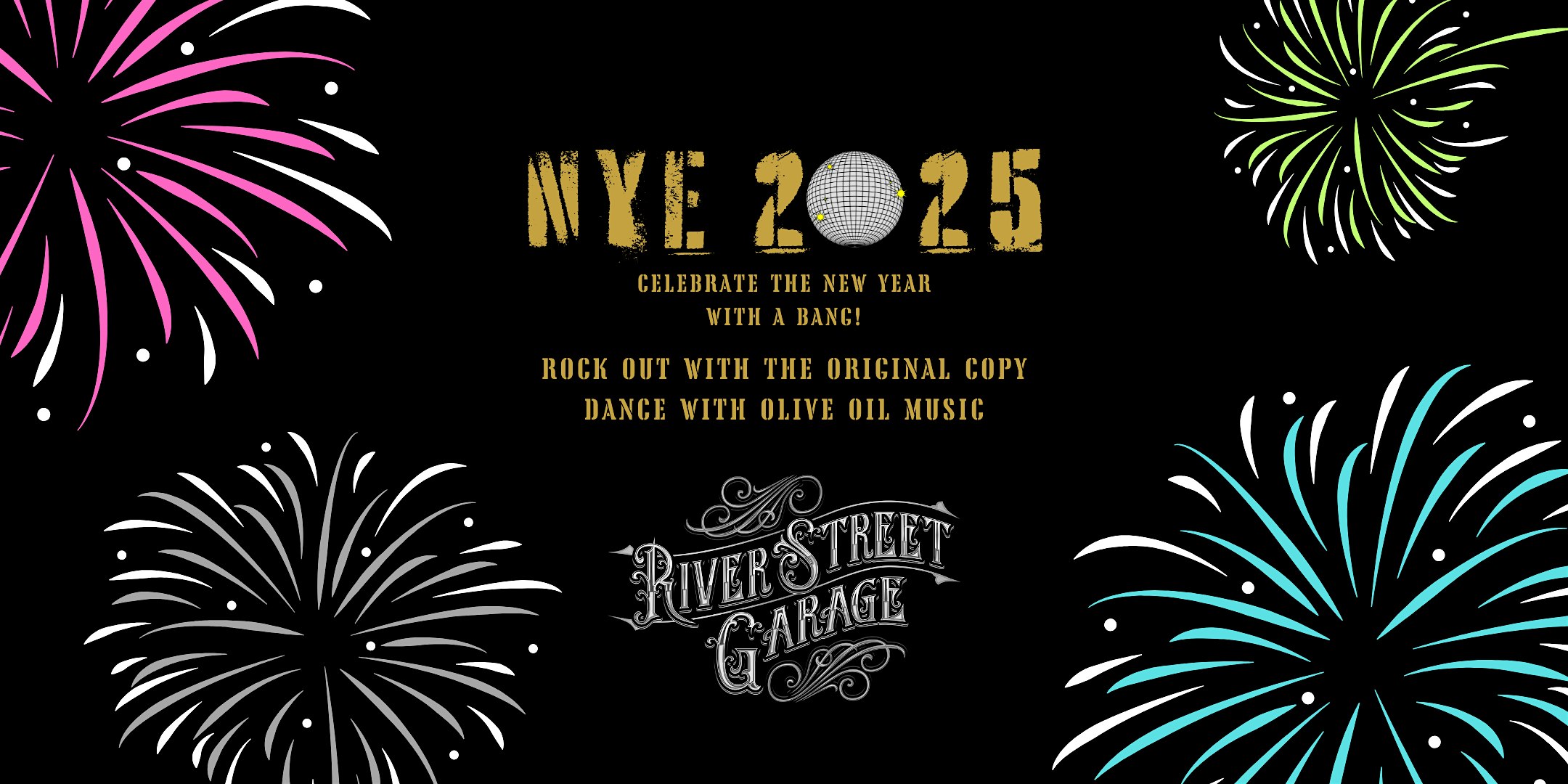 New Years Eve at River Street Garage – Hoboken, NJ