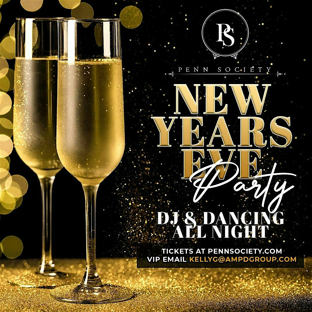 NYE 2025 at PENN SOCIETY – Downtown Pittsburgh New Years Eve Party – Pittsburgh, PA