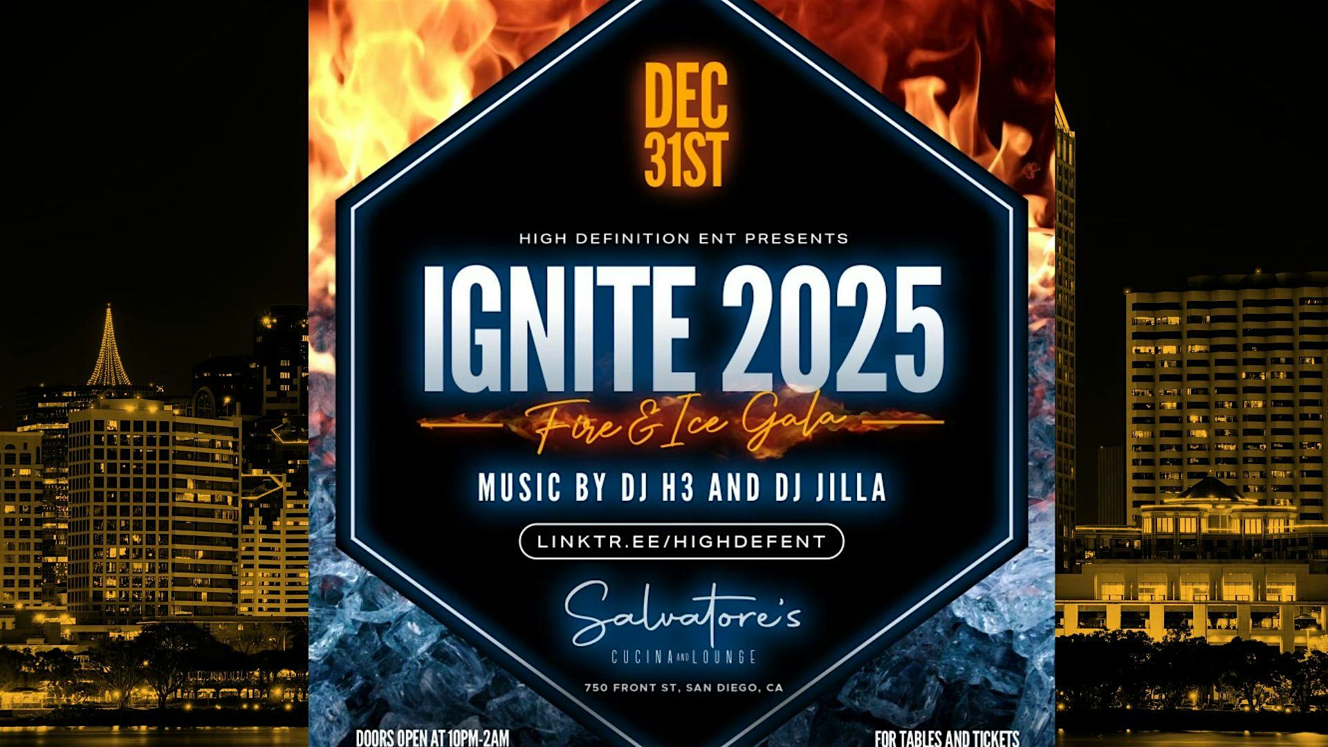 High Definition Entertainment Presents : A Fire & Ice NYE Party – San Diego, CA