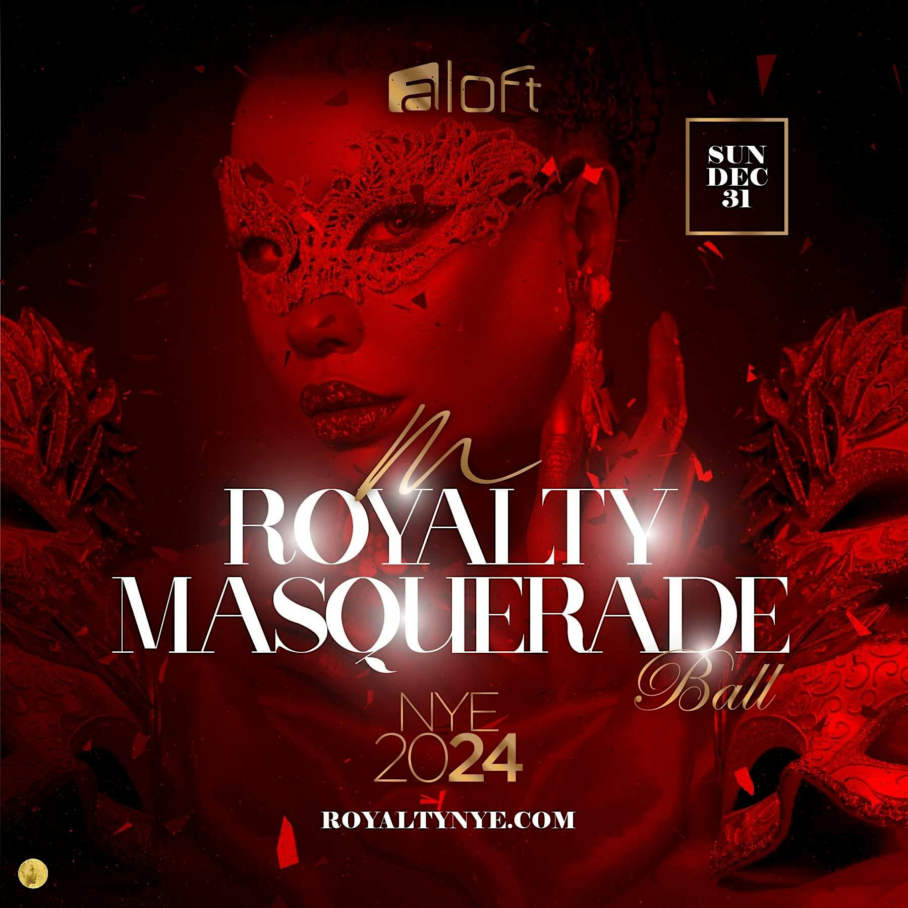 The Royal Masquerade Ball & Casino NYE ($99 Open Bar) – Dallas, TX