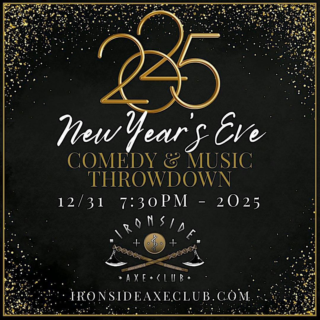 New Year’s Eve Comedy and Music Throwdown – West Des Moines, IA