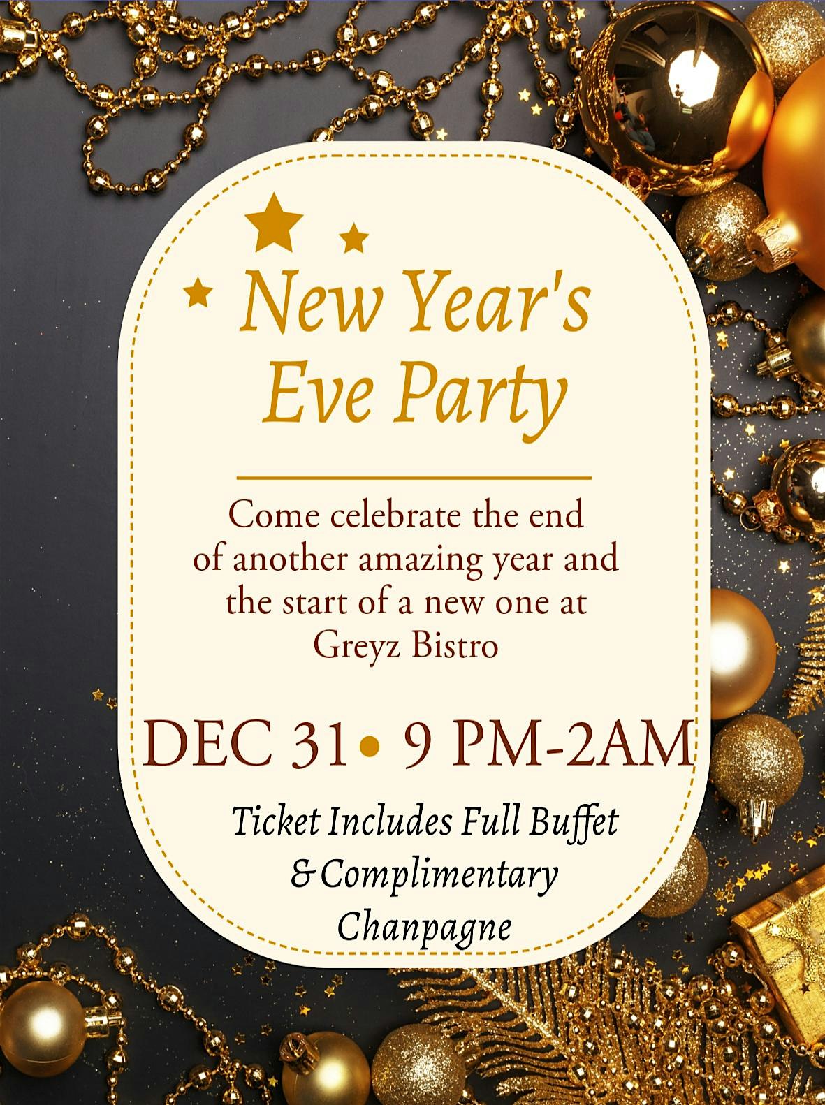 Greyz New Years Eve Party – Brooklyn, NY