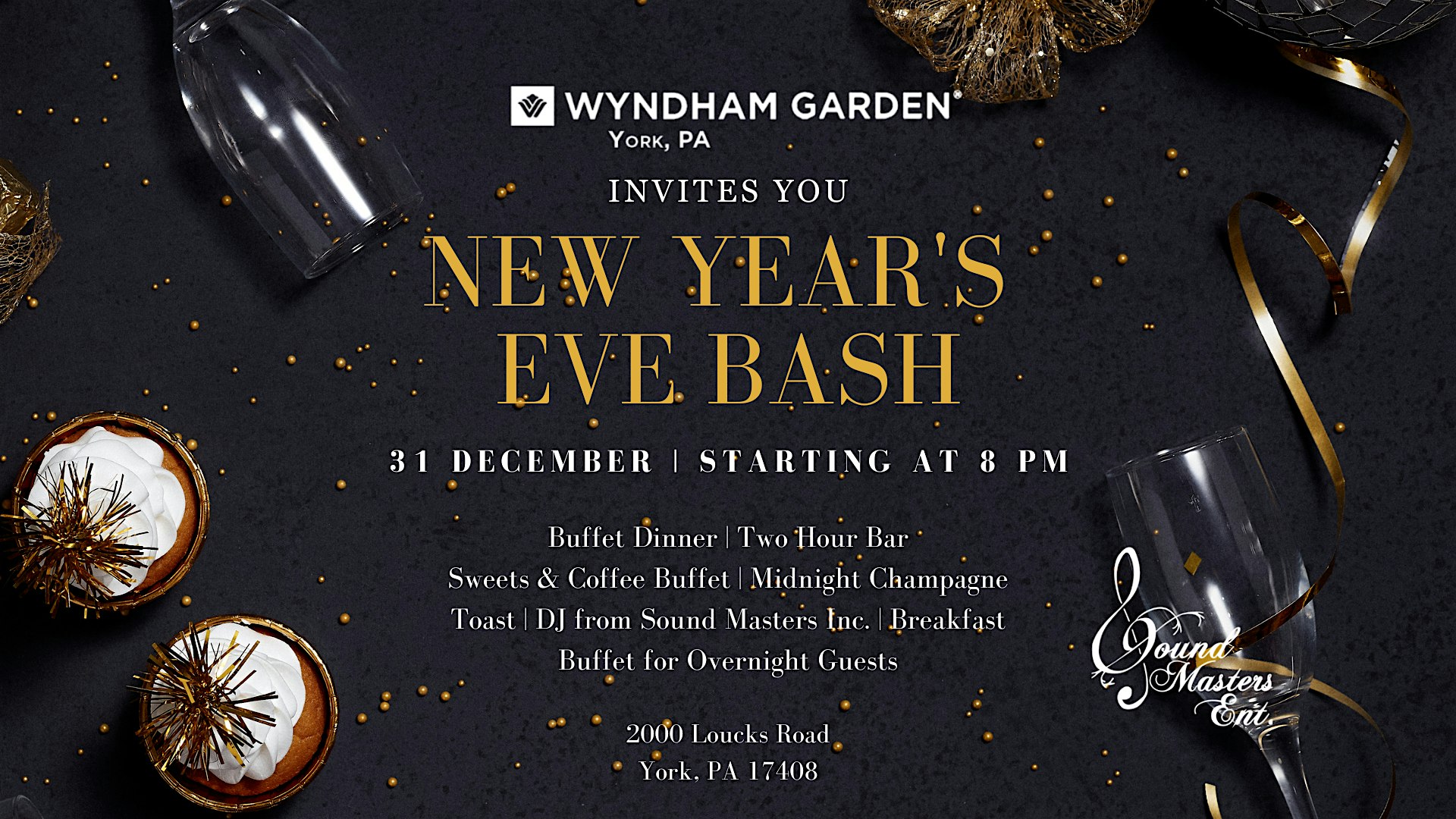 New Year’s Eve Bash – York, PA