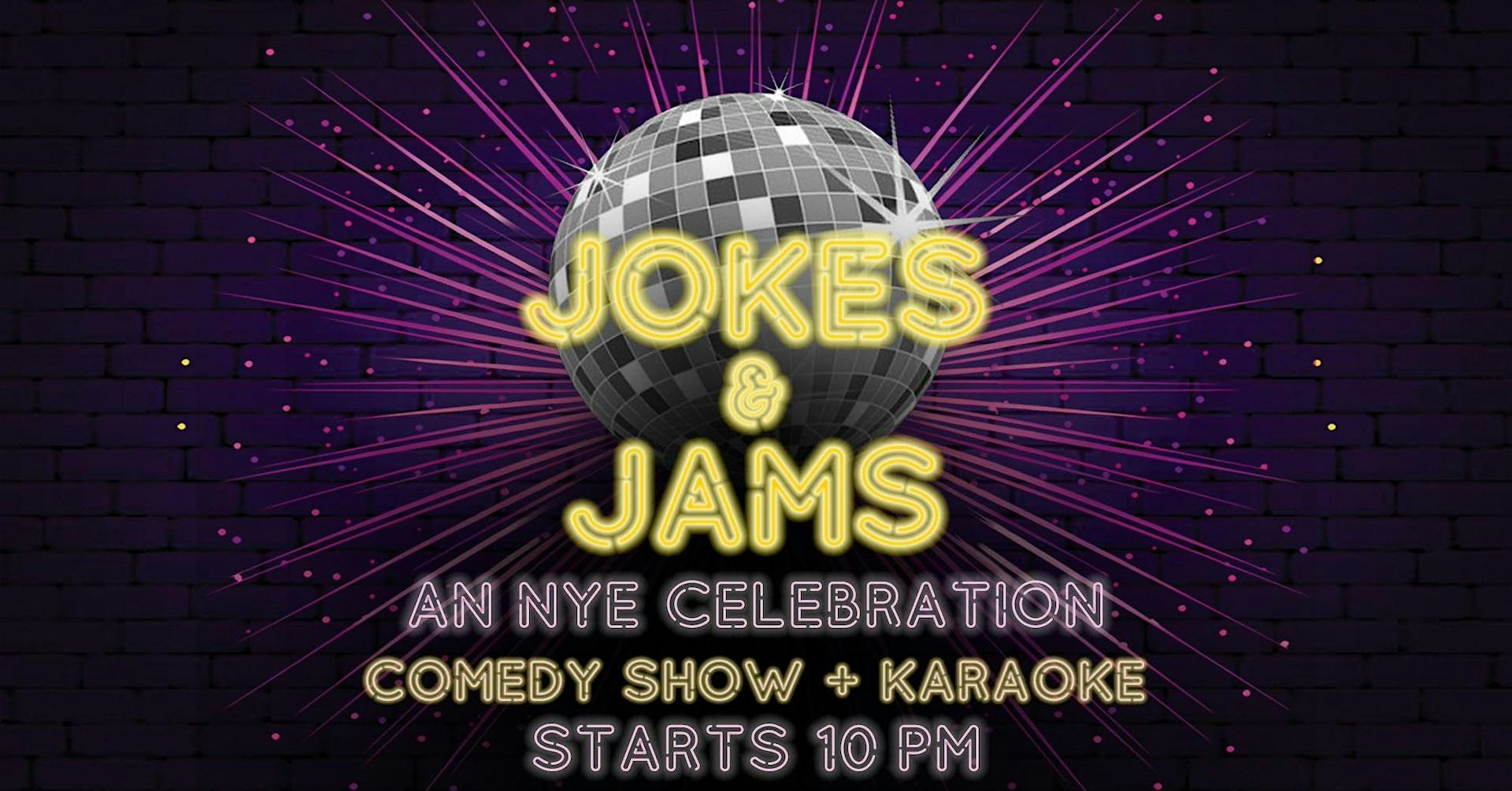 Jokes & Jams: An Unforgettable NYE Celebration! (BYOB) – Emmaus, PA