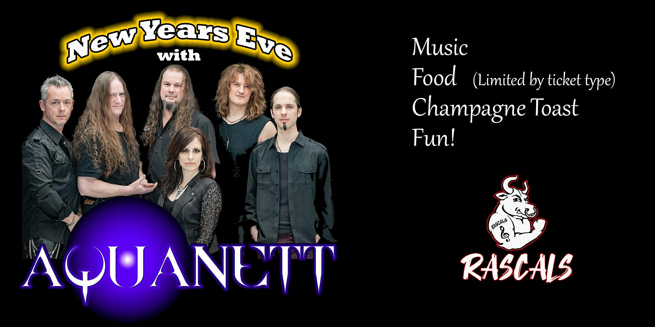 New Years Eve with Aquanett! – Worcester, MA