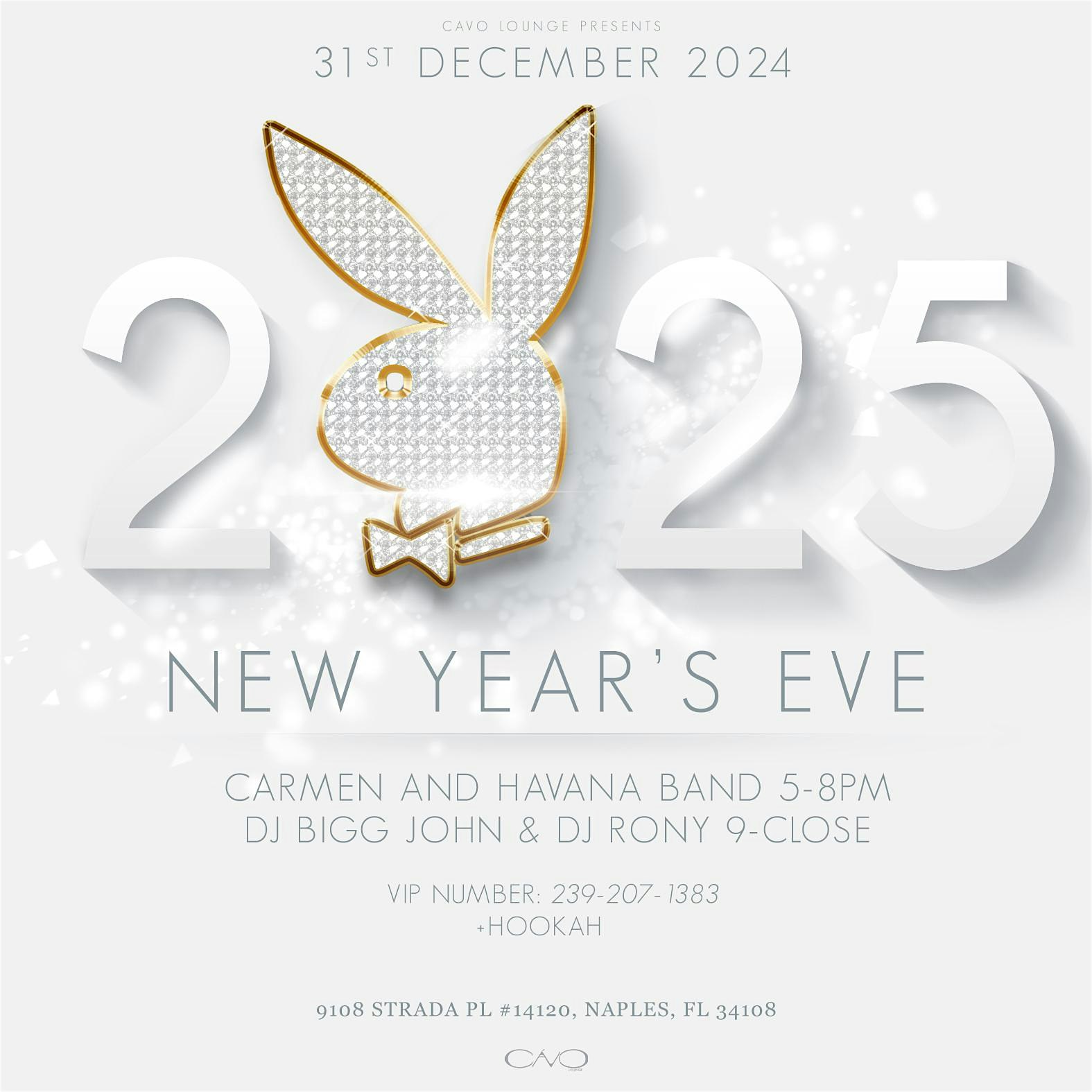 Cavo Lounge New Year’s Eve – Naples, FL