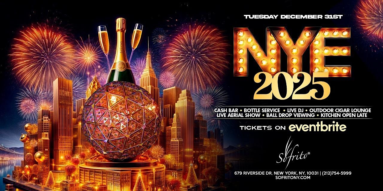 New Year’s Eve At Sofrito On The Hudson. – New York, NY