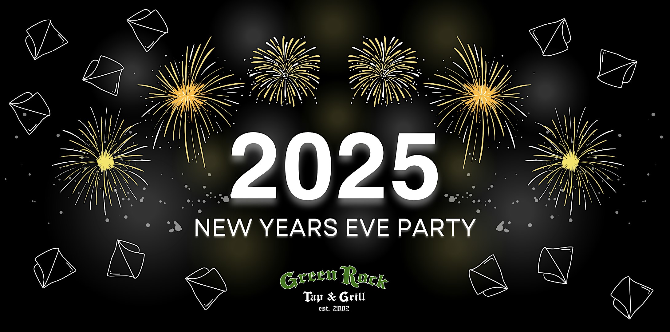 New Years Eve 2025 at Green Rock Tap & Grill – Hoboken, NJ