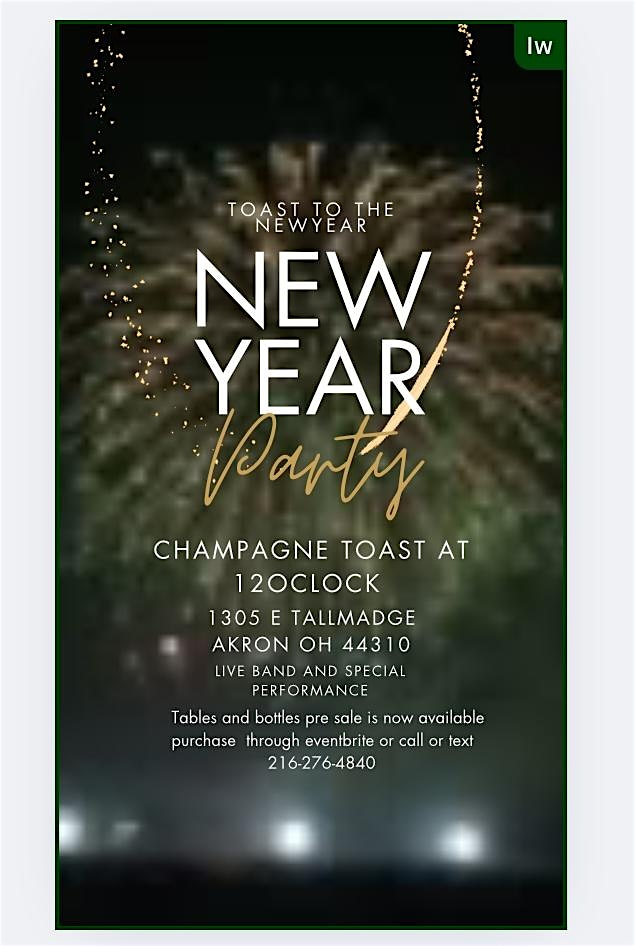 New Years Eve All black or white party – Akron, OH