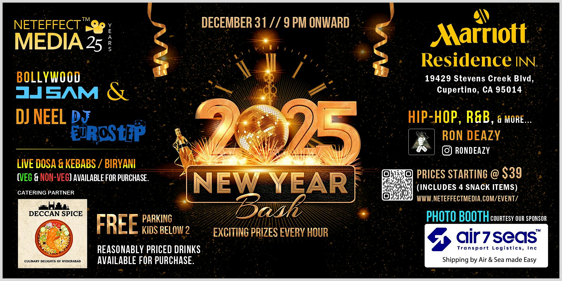 New Year BASH 2025 – Cupertino, CA