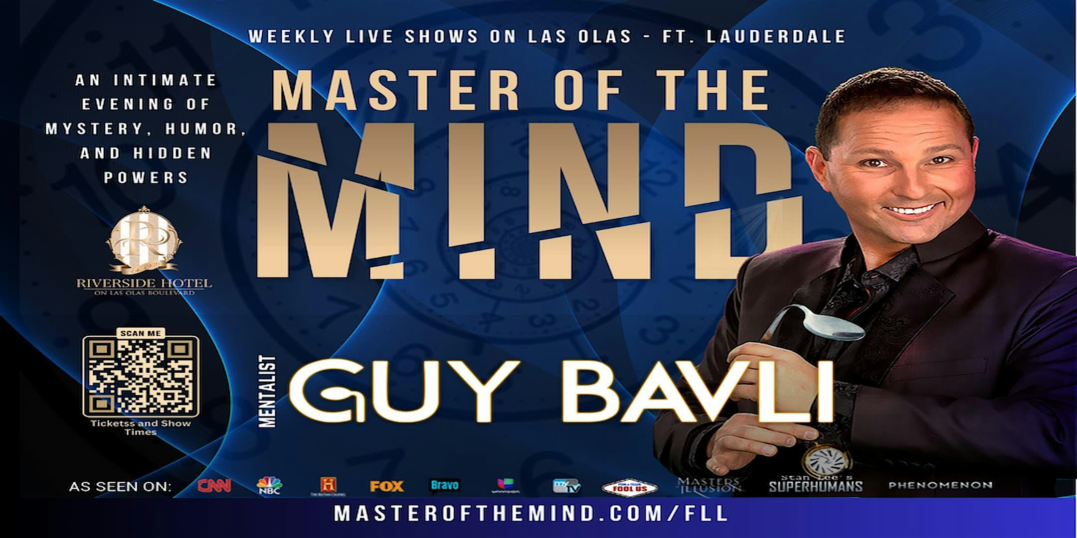 Guy Bavli – Master of the Mind – LIVE (Mentalist & Comedy Show) – Fort Lauderdale, FL