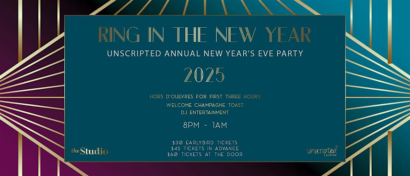 New Year’s Eve at Unscripted – Durham, NC