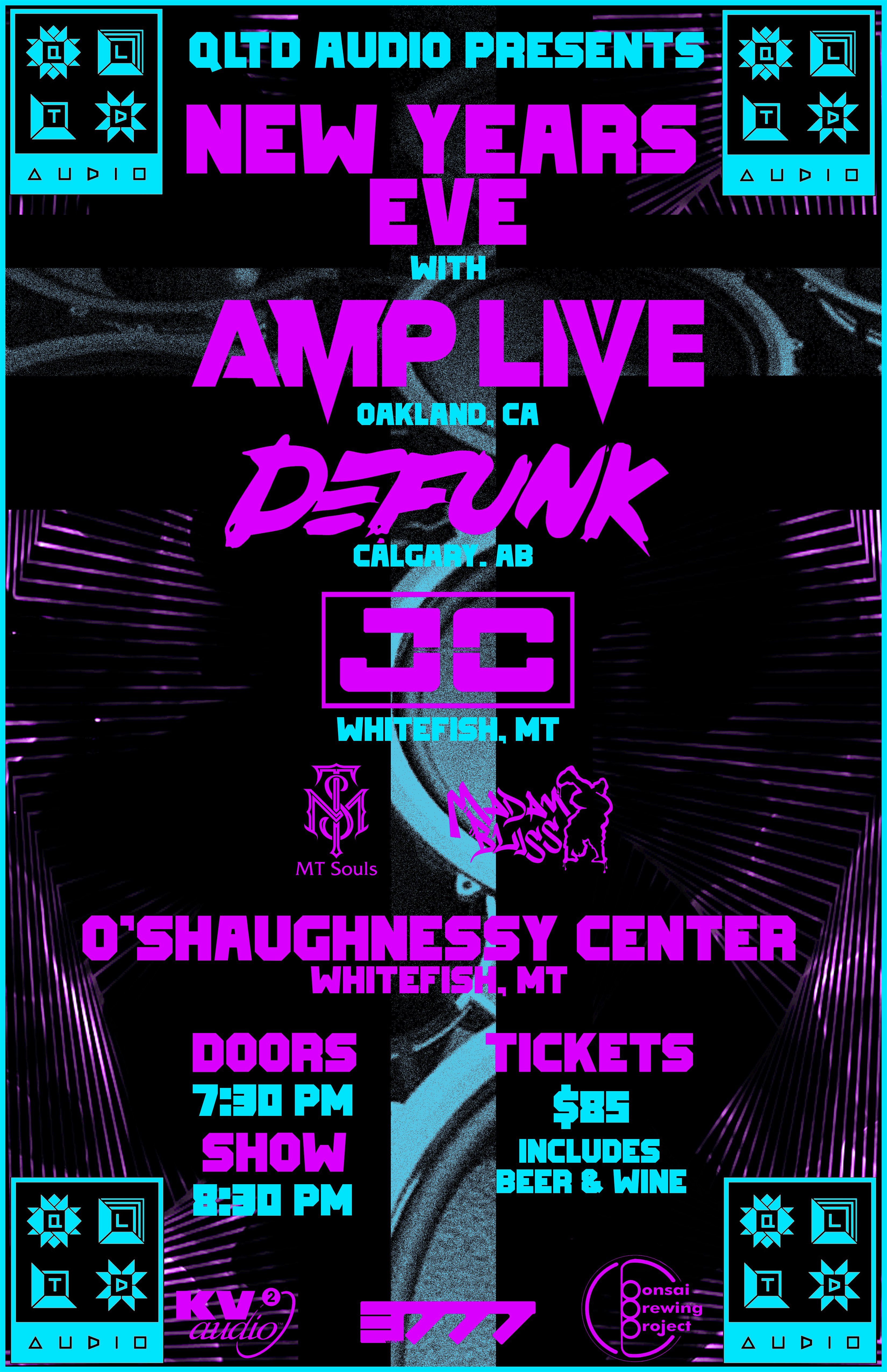 New Years Eve with AmpLive & Defunk – Whitefish, MT