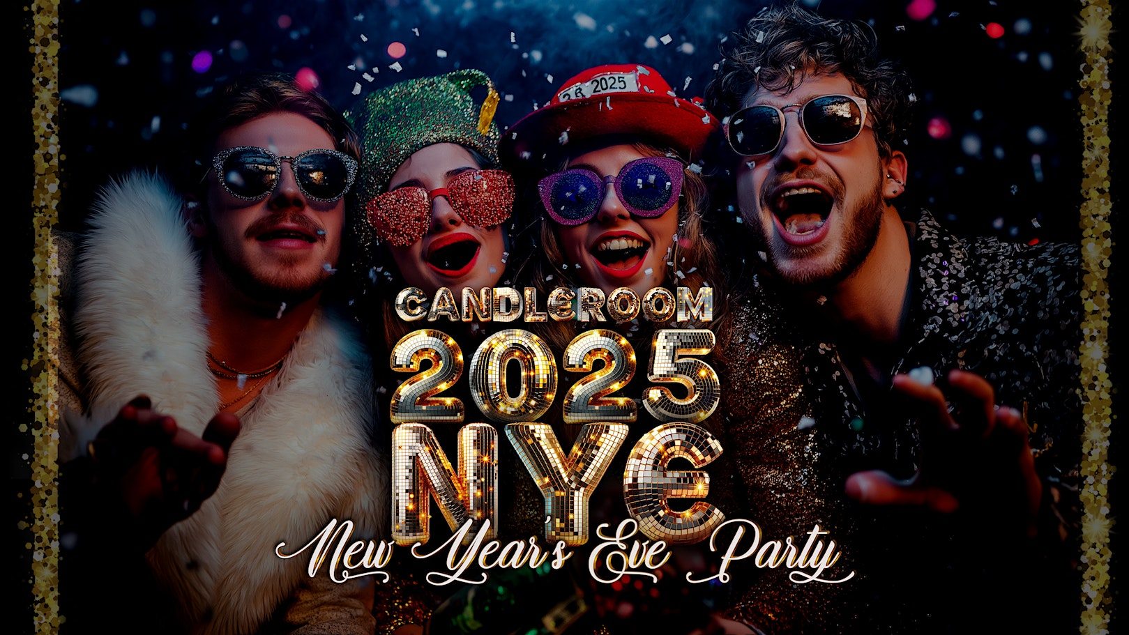 New Years Eve 2025 Party at Candleroom – Dallas, TX