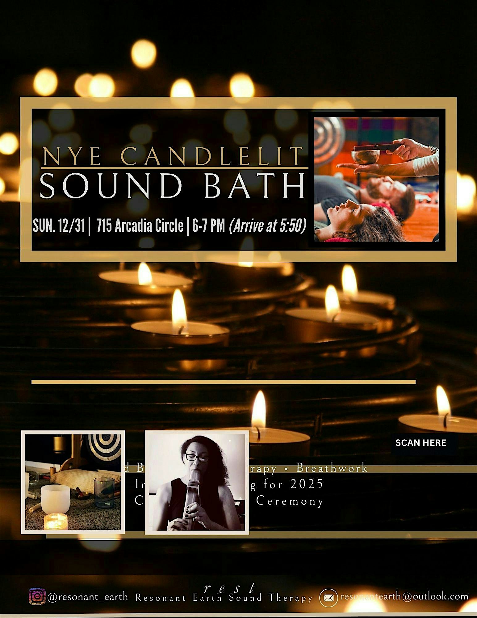 New Year’s Eve Candlelit Sound Bath – Huntsville, AL