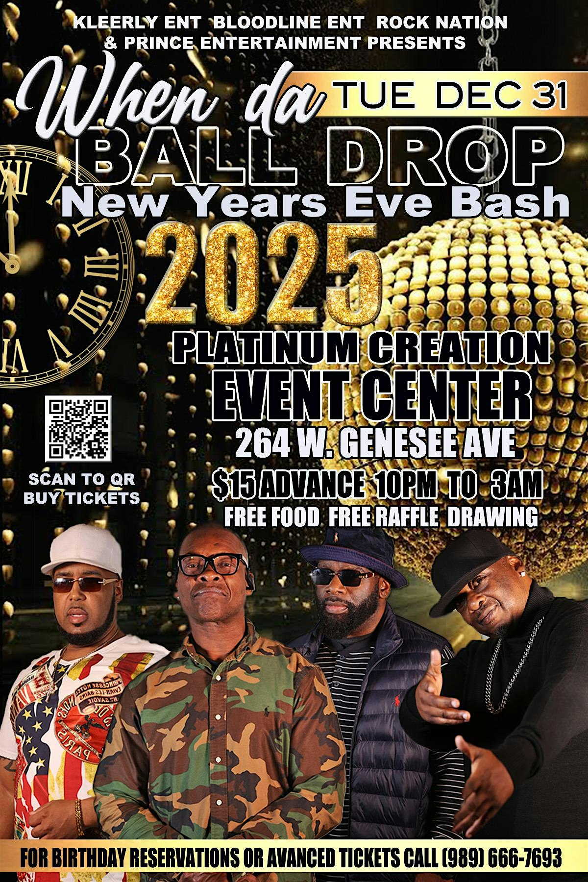 When Da Ball Drop New Year Eve Bash – Saginaw, MI