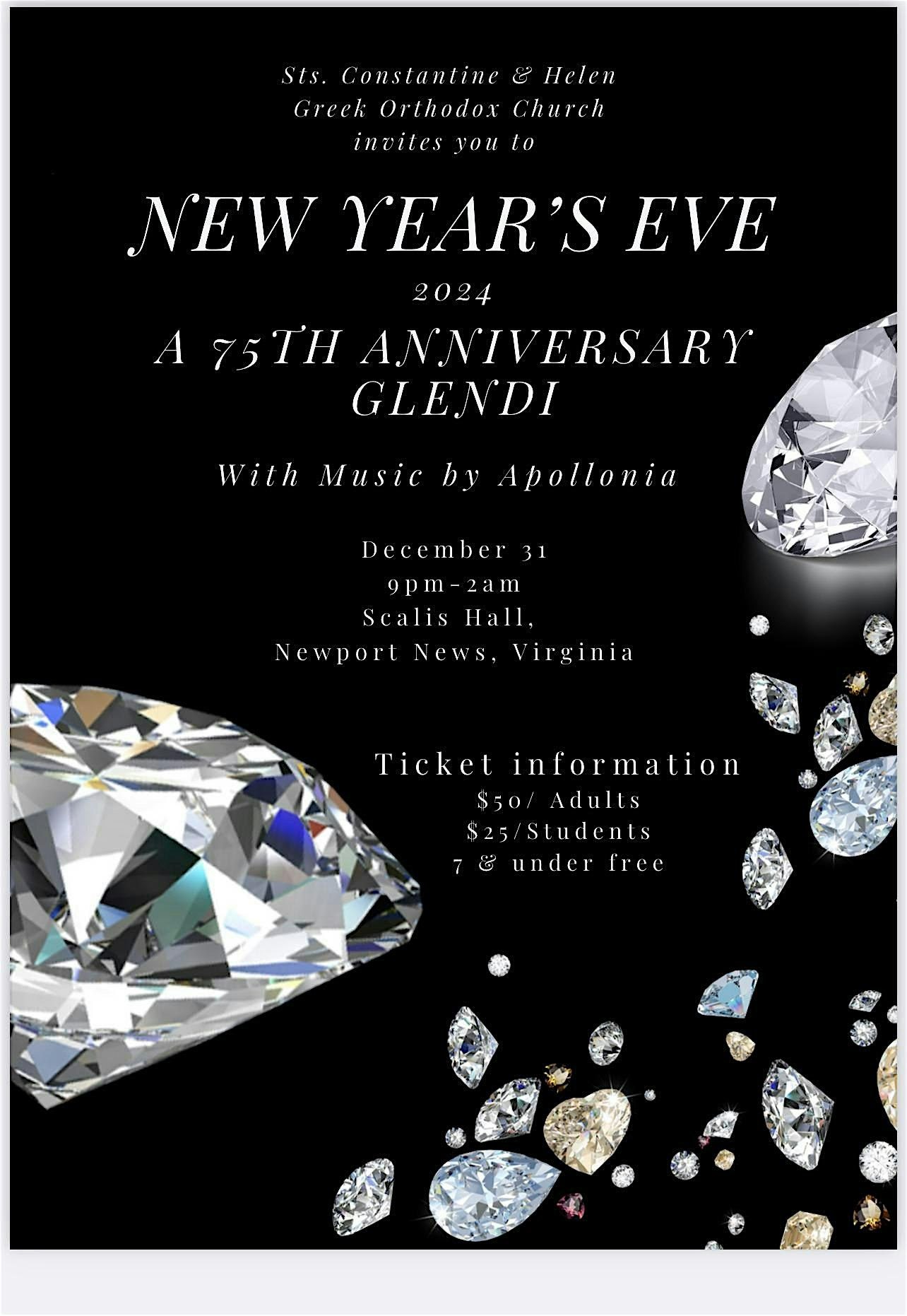 New Years Eve 2024 – Newport News, VA