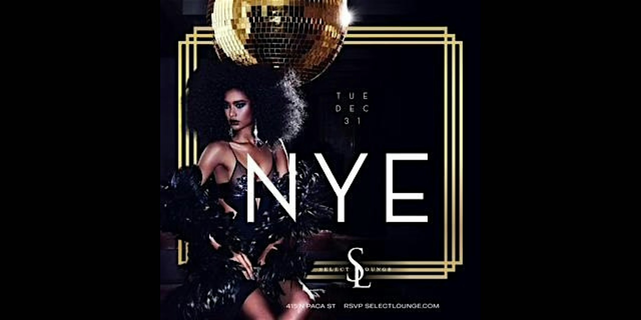 SELECT LOUNGES NEW YEARS PARTY – Baltimore, MD