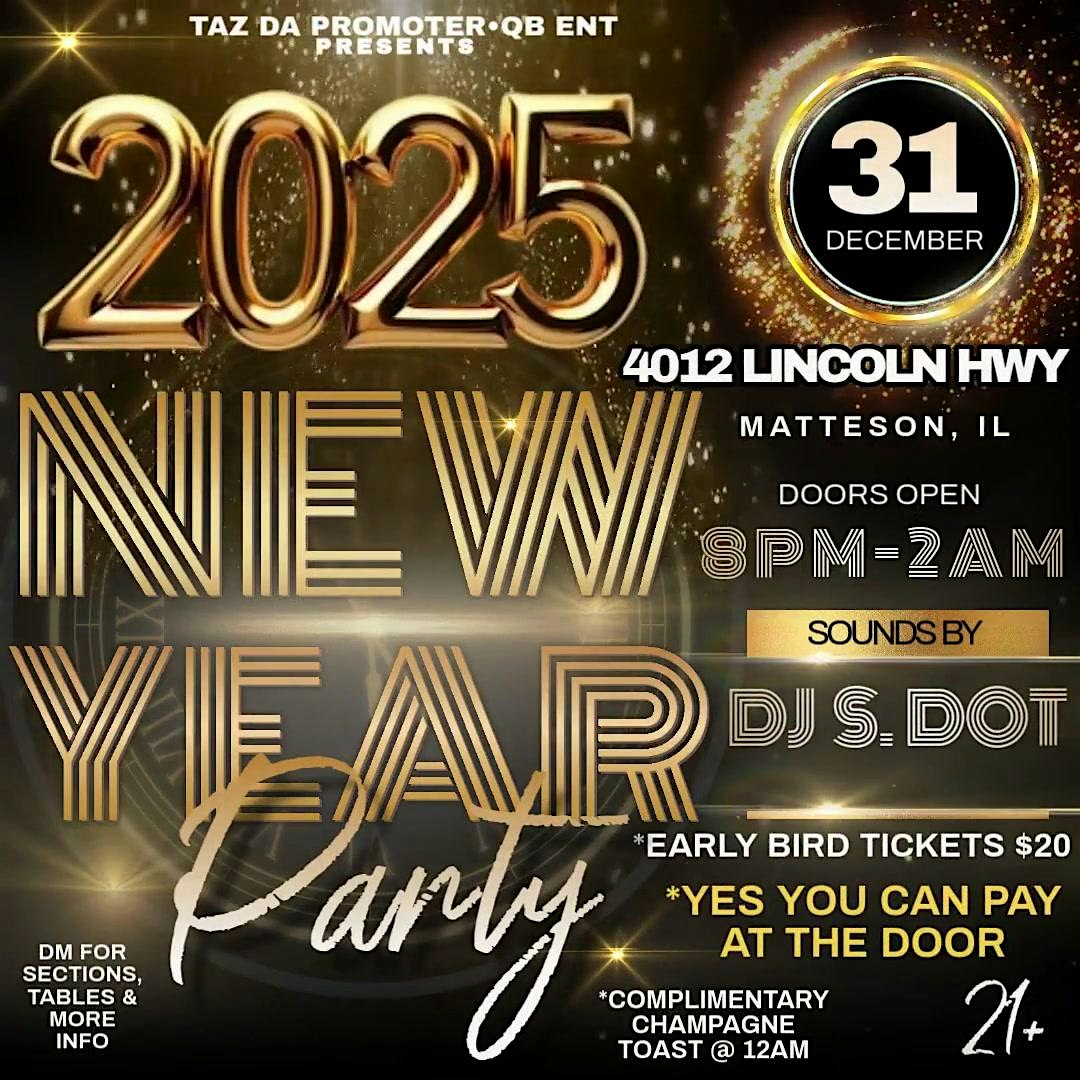 2025 NEW YEAR PARTY – Matteson, IL