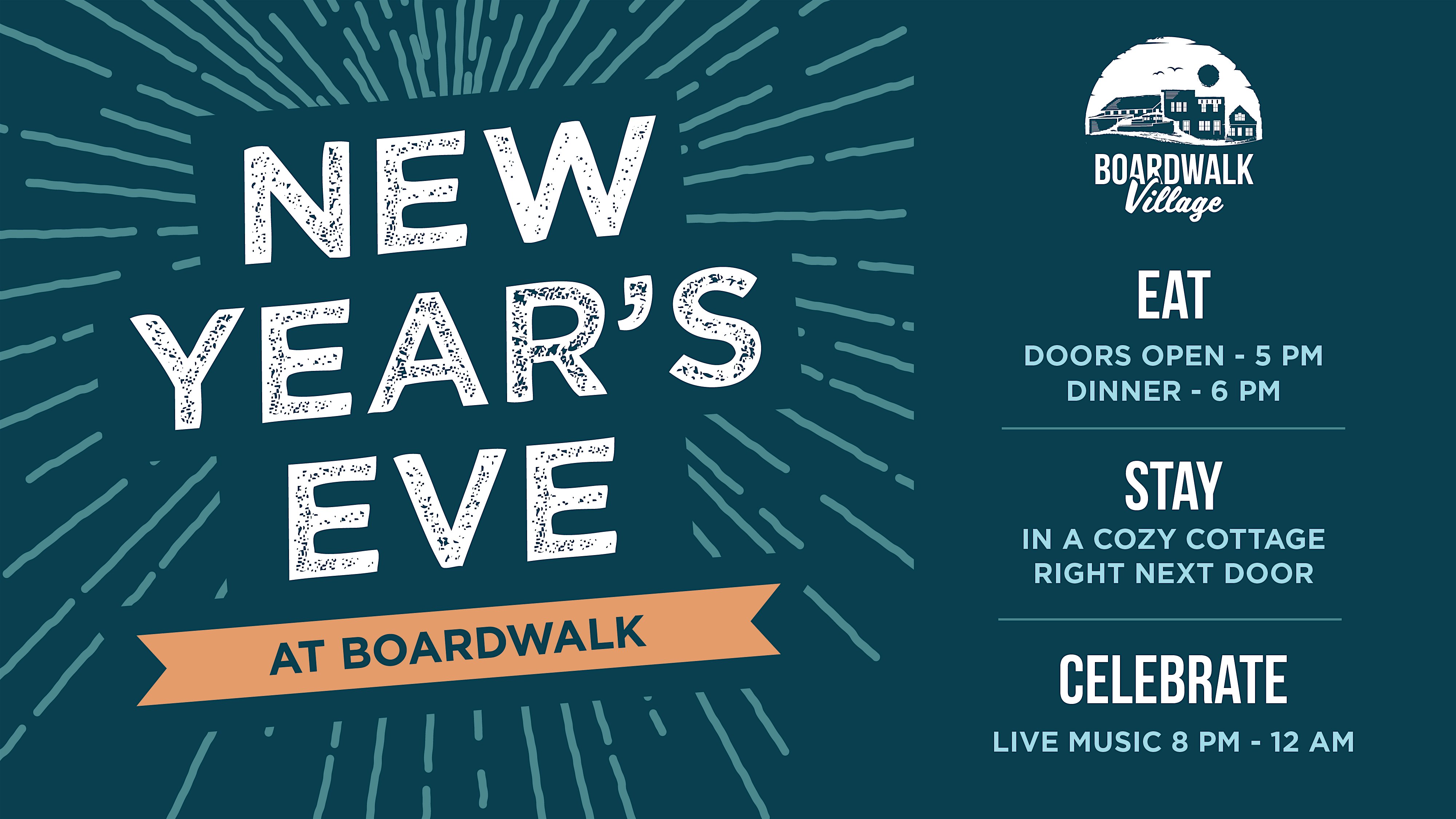 NYE Party at the Boardwalk Grill – Celina, OH