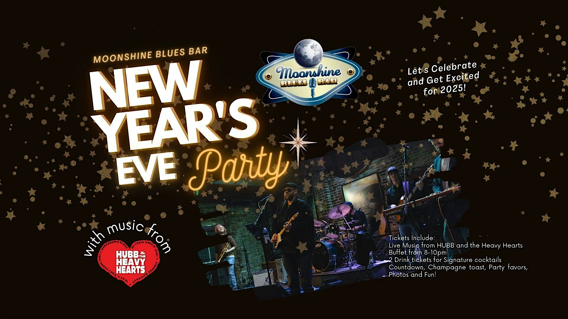 NYE Party in the Moonshine Blues Bar – Saint Charles, MO