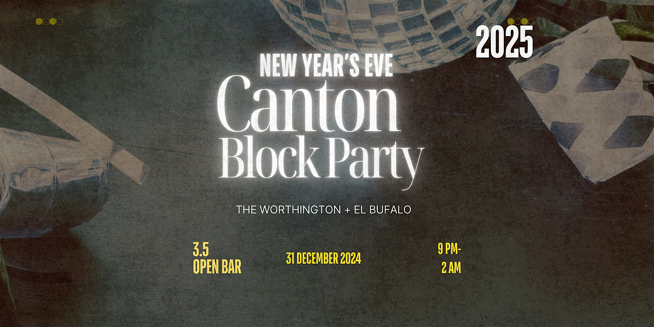 Canton New Year’s Eve Block Party – Presented by Joonbug – Baltimore, MD