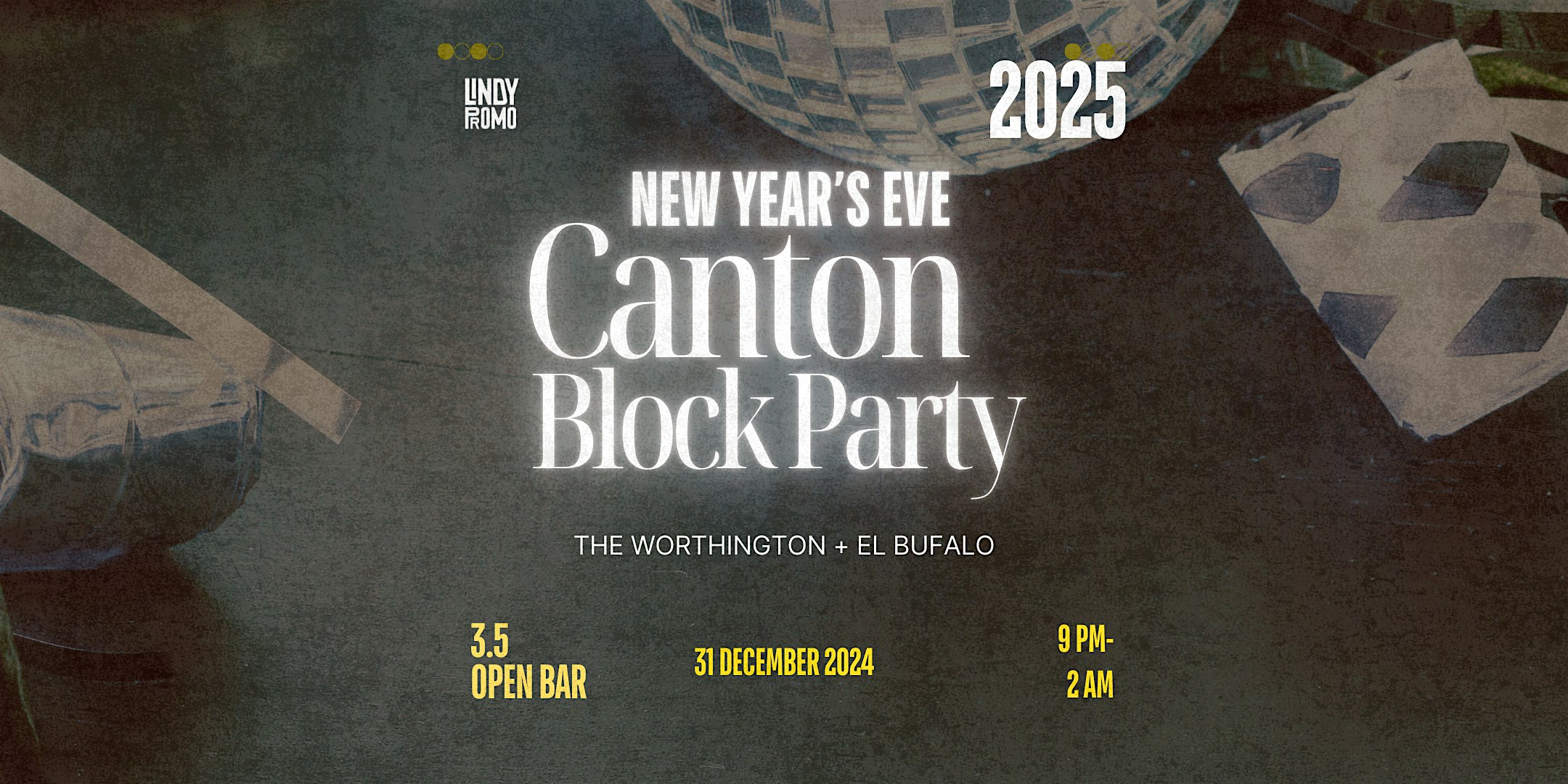 Lindy Promotions Presents: Canton New Year’s Eve Block Party – Baltimore, MD