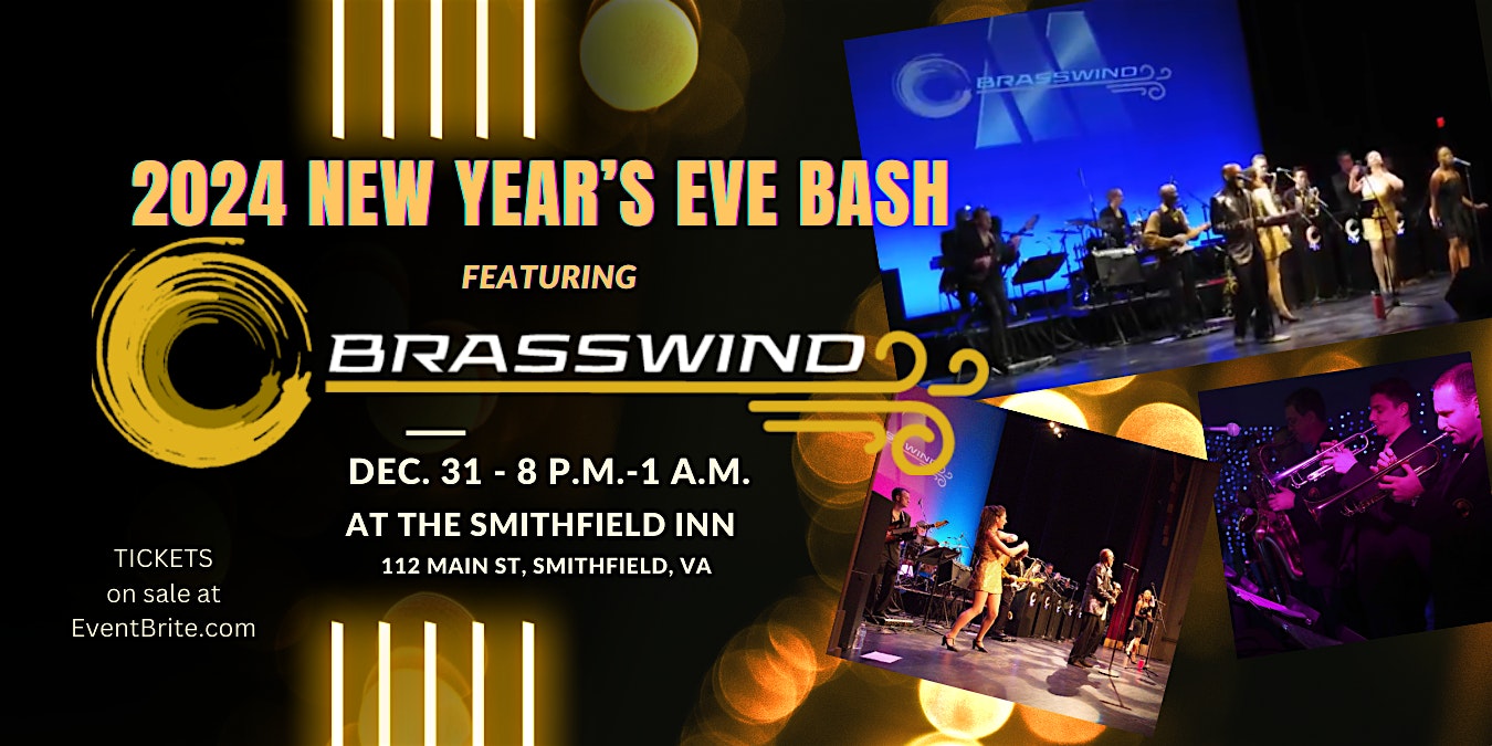 2024 New Year’s Eve Bash at The Smithfield Inn – Smithfield, VA