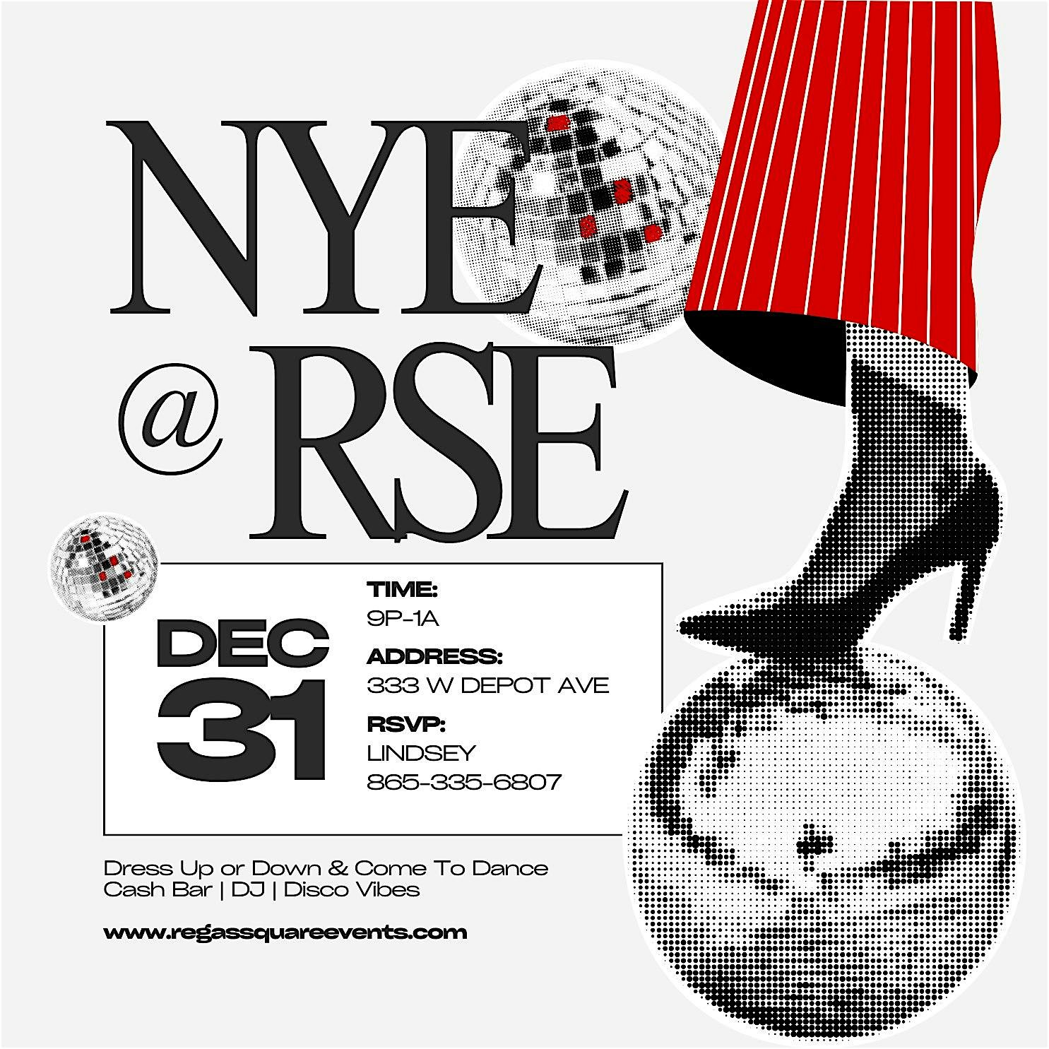 NYE @ RSE – Knoxville, TN