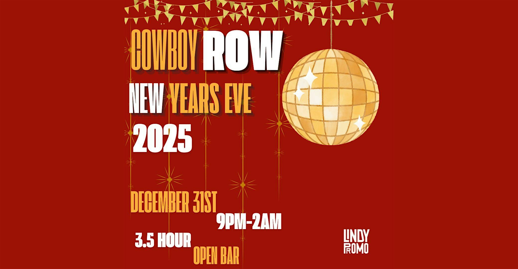 Cowboy Row New Year’s Eve 2025 – Baltimore, MD