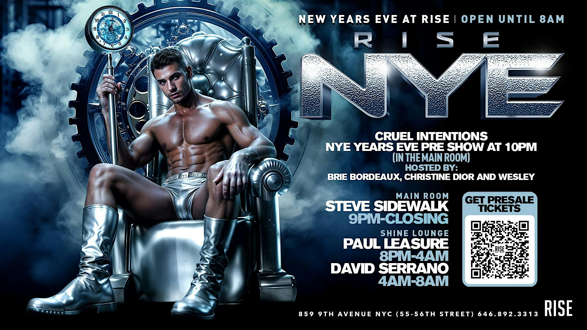 New Years Eve at Rise – New York, NY