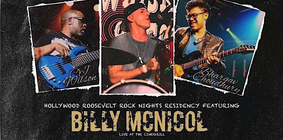 NYE Hollywood Rock Nights at Cinegrill Theater – Los Angeles, CA