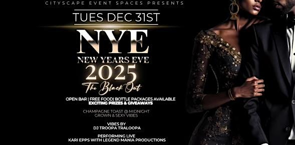 The Blackout: 2025 NYE Celebration – Brooklyn, NY