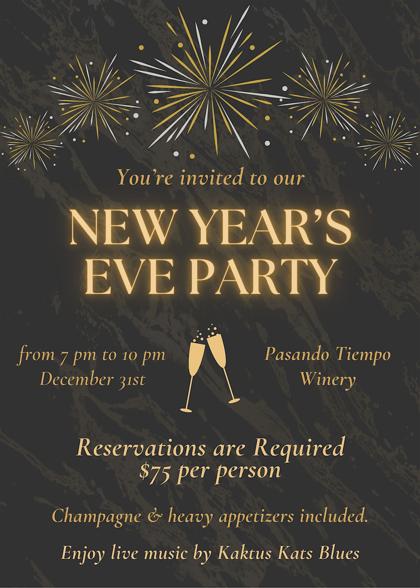 New Year’s Eve Party at the Winery! – Albuquerque, NM