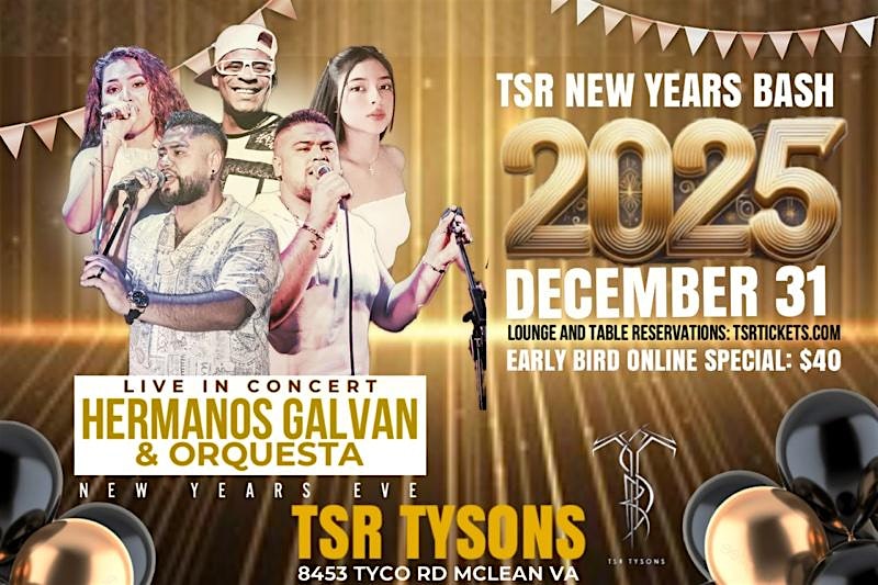 2025 NEW YEARS EVE PARTY!!! – McLean, VA